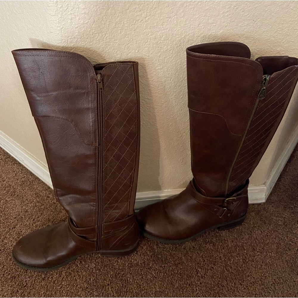 Women’s unbranded Tall Brown Boots 8